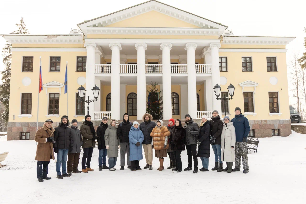 Делегация СПбПУ посетила усадьбу первого директора университета в честь его 170-летия