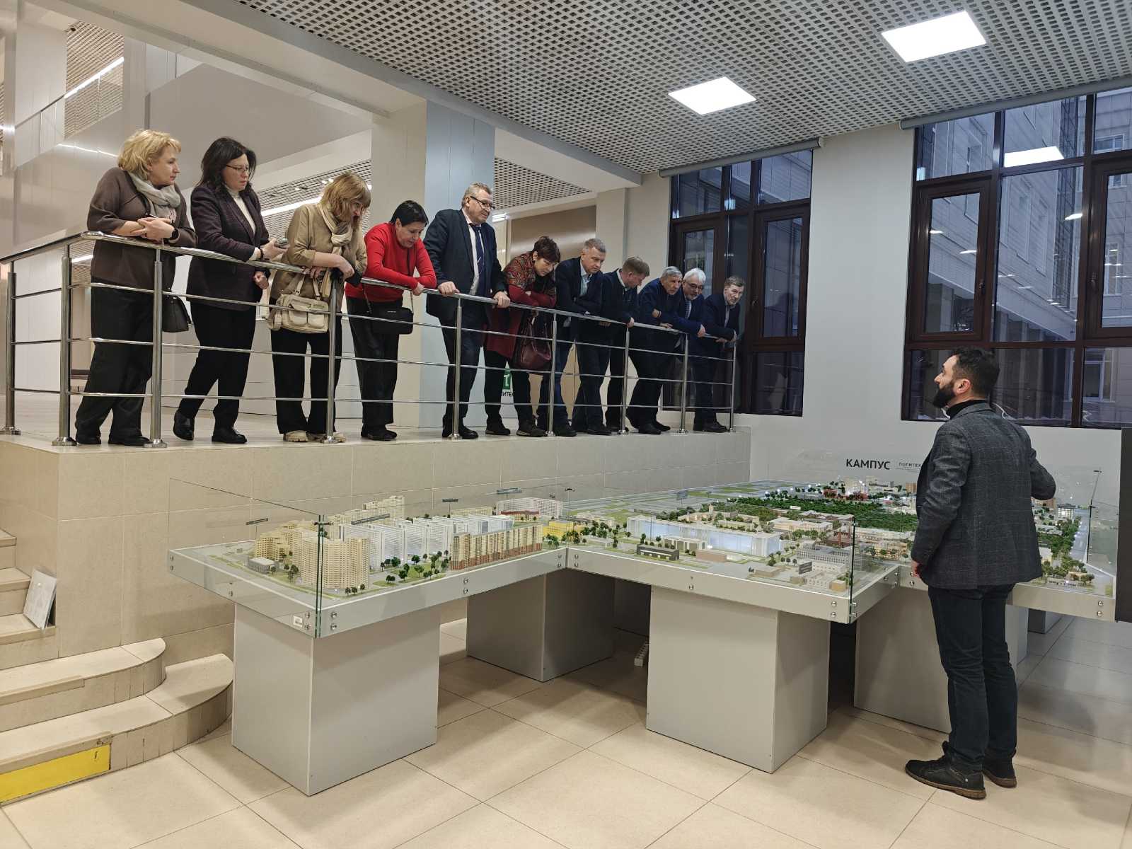 Делегация Государственного Эрмитажа посетила Политехнический университет